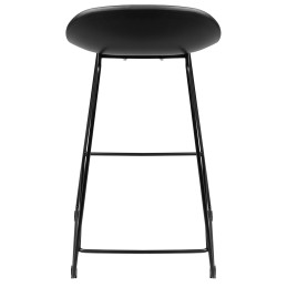 Krzesło barowe ROLF czarne 76